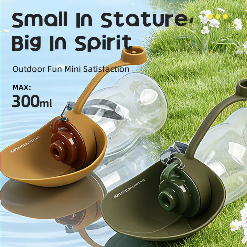Portable pet water bottle