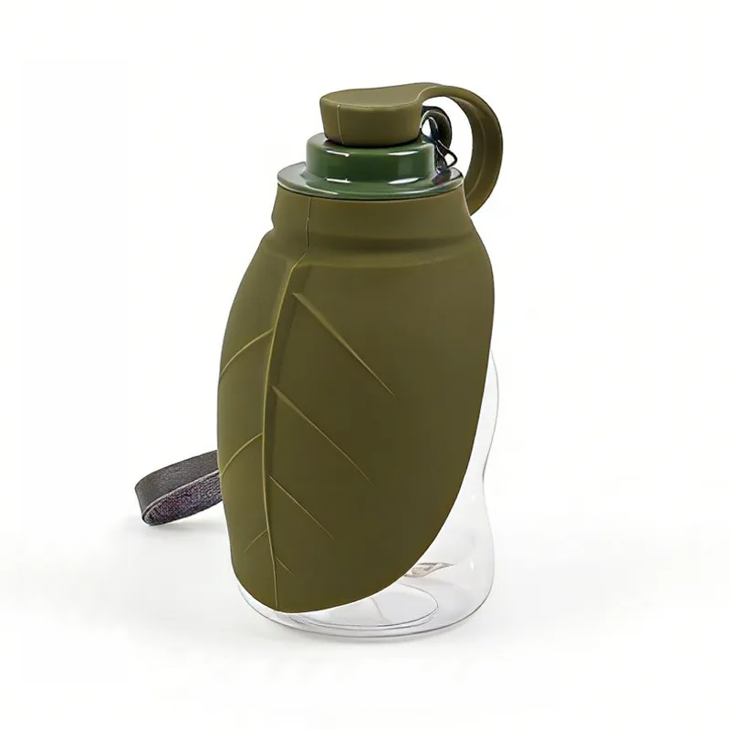 Portable pet water bottle